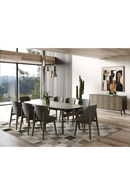 Gray Fabric Dining Chairs (2) | OROA Modern Costello | Oroatrade.com