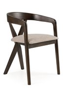 Cross-Back Wooden Dining Chair | OROA Modern Weiss | Oroatrade.com