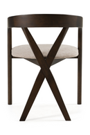 Cross-Back Wooden Dining Chair | OROA Modern Weiss | Oroatrade.com