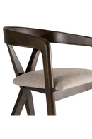 Cross-Back Wooden Dining Chair | OROA Modern Weiss | Oroatrade.com