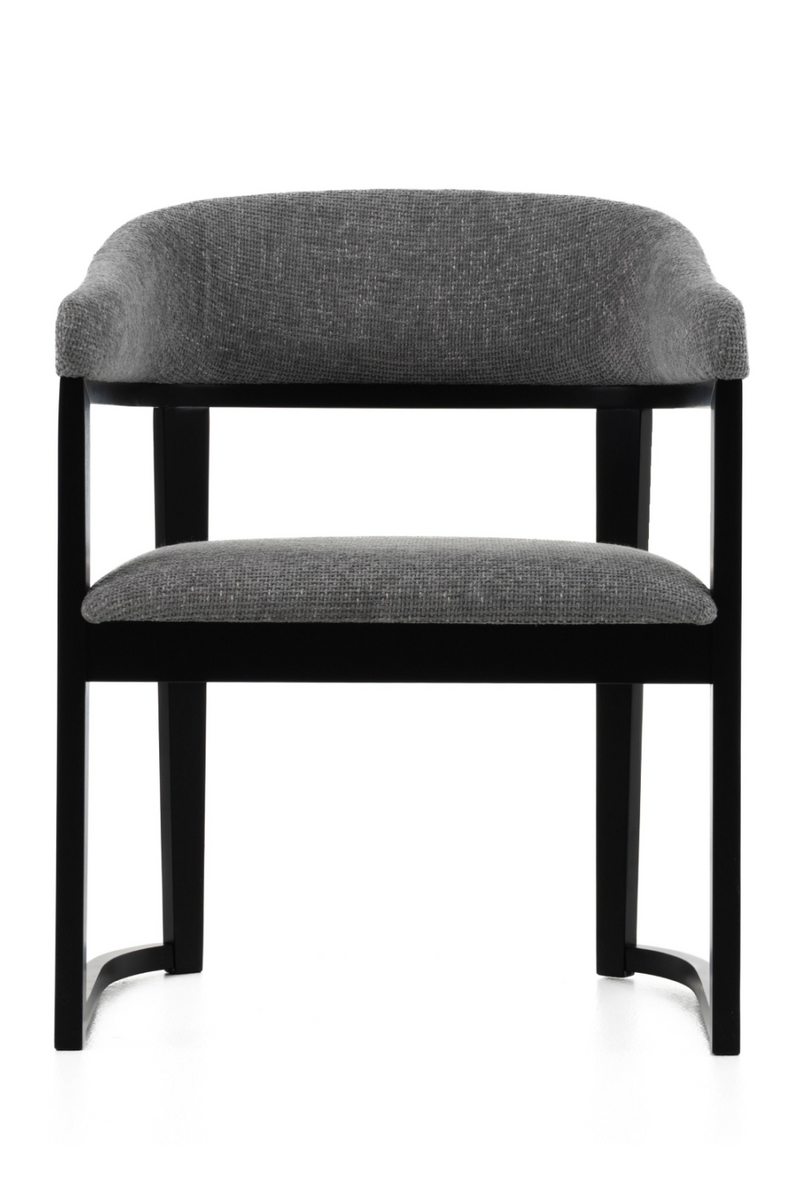 Rubberwood Framed Gray Dining Chair | OROA Modern Maury | Oroatrade.com