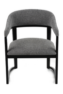 Rubberwood Framed Gray Dining Chair | OROA Modern Maury | Oroatrade.com