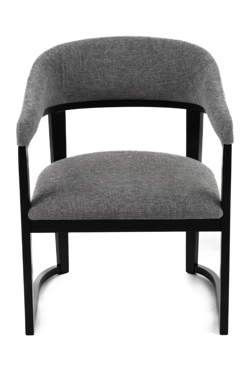 Rubberwood Framed Gray Dining Chair | OROA Modern Maury | Oroatrade.com
