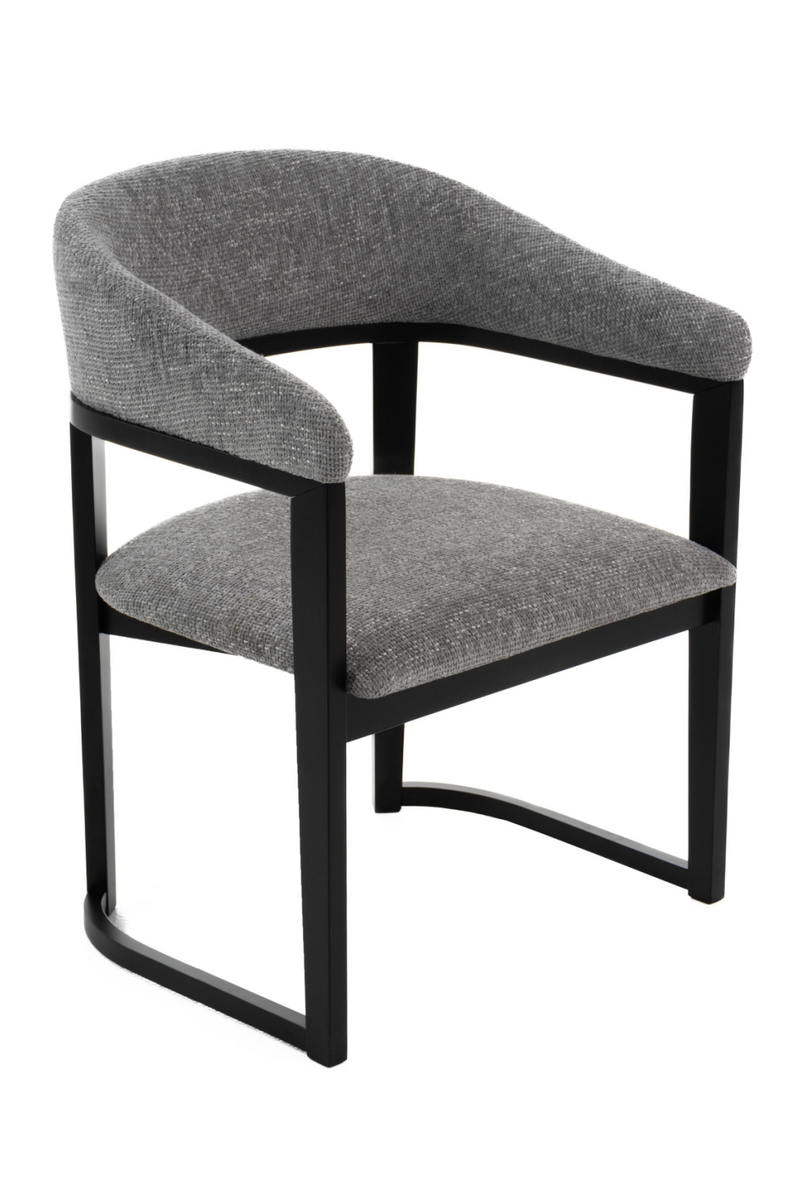 Rubberwood Framed Gray Dining Chair | OROA Modern Maury | Oroatrade.com
