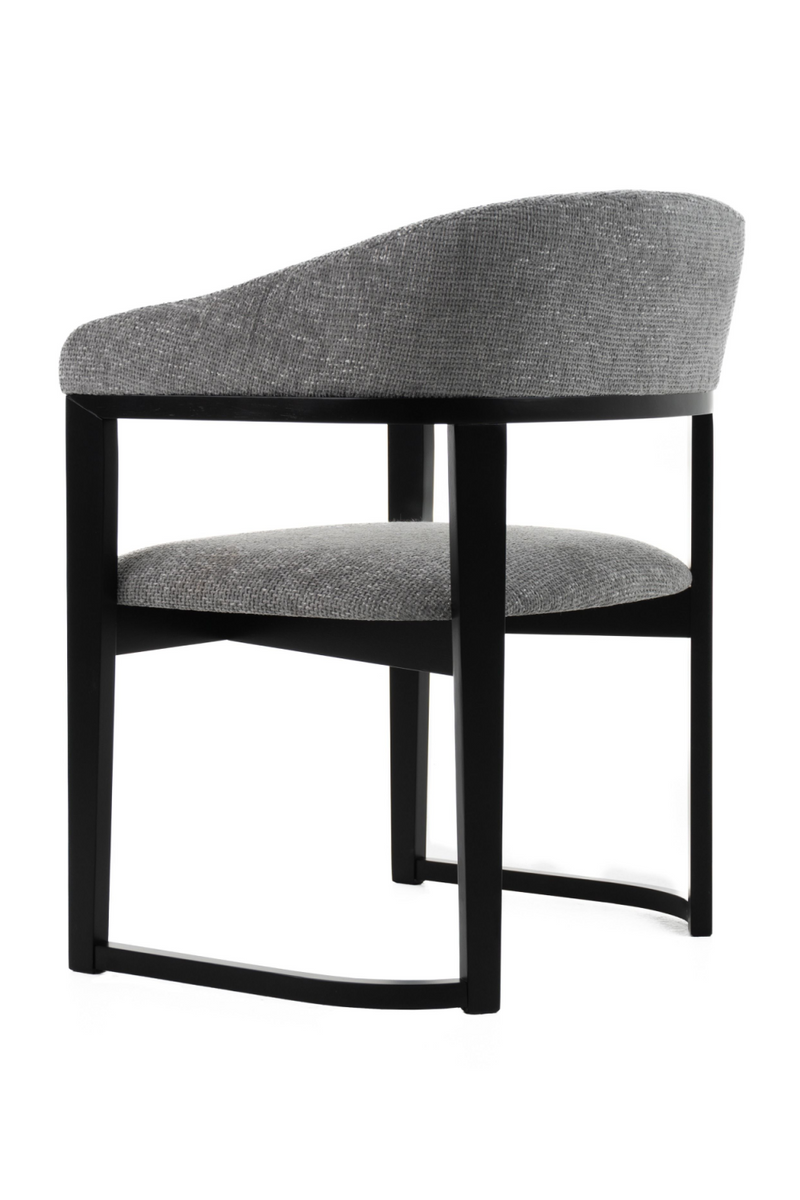 Rubberwood Framed Gray Dining Chair | OROA Modern Maury | Oroatrade.com