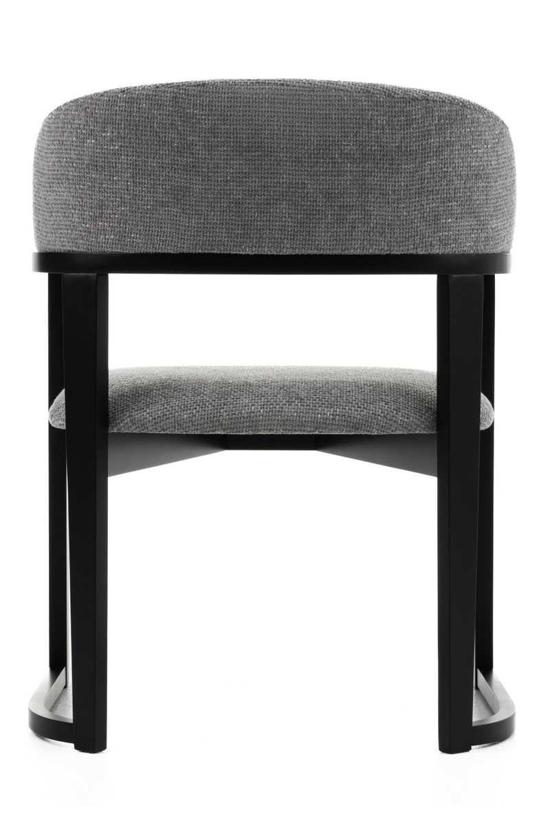 Rubberwood Framed Gray Dining Chair | OROA Modern Maury | Oroatrade.com
