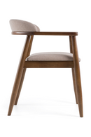 Tan Fabric Dining Chair | OROA Modern Cohen | Oroatrade.com