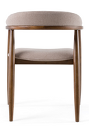 Tan Fabric Dining Chair | OROA Modern Cohen | Oroatrade.com