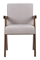 Walnut V-Leg Dining Chairs (2) | OROA Modern Joseline | Oroatrade.com