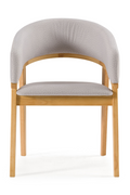 Solid Wood Curved Dining Chair | OROA Modern Truman | Oroatrade.com