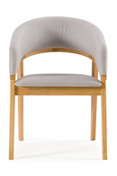 Solid Wood Curved Dining Chair | OROA Modern Truman | Oroatrade.com