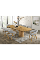 Solid Wood Curved Dining Chair | OROA Modern Truman | Oroatrade.com