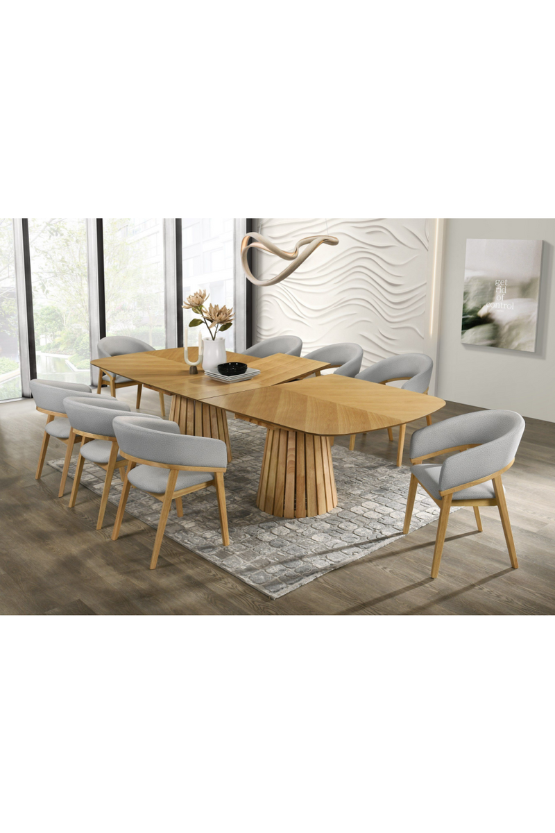 Solid Wood Curved Dining Chair | OROA Modern Truman | Oroatrade.com