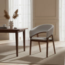 Solid Wood Curved Dining Chair | OROA Modern Truman