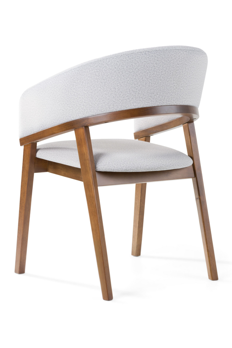 Solid Wood Curved Dining Chair | OROA Modern Truman | Oroatrade.com