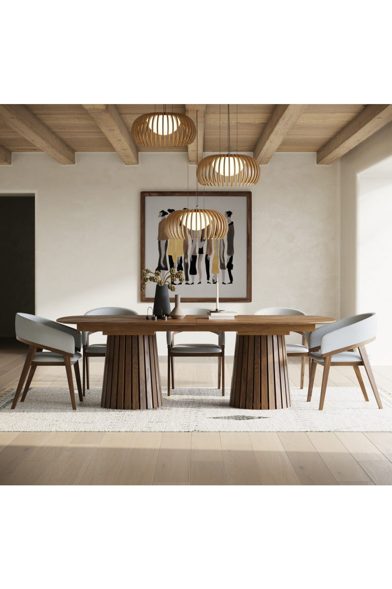 Solid Wood Curved Dining Chair | OROA Modern Truman | Oroatrade.com