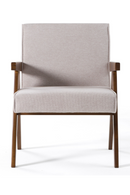Walnut V-Leg Accent Chairs (2) | OROA Modern Joseline | Oroatrade.com