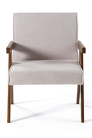 Walnut V-Leg Accent Chairs (2) | OROA Modern Joseline | Oroatrade.com