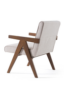 Walnut V-Leg Accent Chairs (2) | OROA Modern Joseline | Oroatrade.com