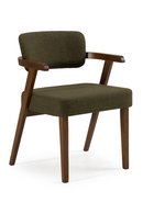 Green Fabric Dining Chair | OROA Modern Sacks | Oroatrade.com