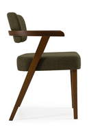 Green Fabric Dining Chair | OROA Modern Sacks | Oroatrade.com