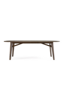 Solid Rubberwood Dining Table | OROA Modern Costello | Oroatrade.com