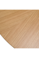 Round Pedestal Dining Table | OROA Modern Weiss