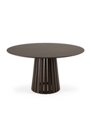 Wenge Veneer Round Dining Table | OROA Modern Weiss | Oroatrade.com