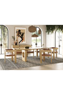 White Oak Veneer Dining Table | OROA Modern Oshana | Oroatrade.com