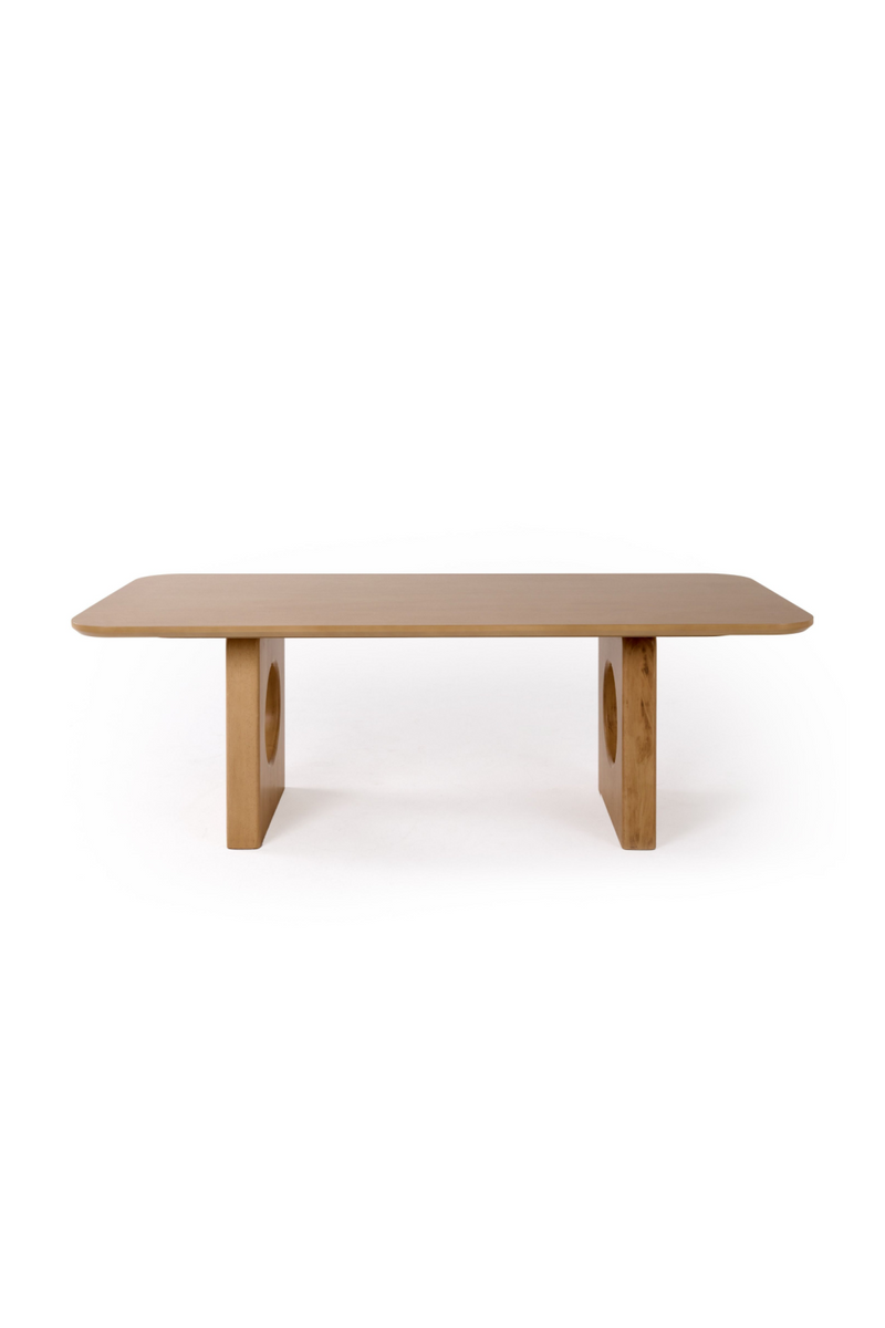 White Oak Veneer Dining Table | OROA Modern Oshana | Oroatrade.com