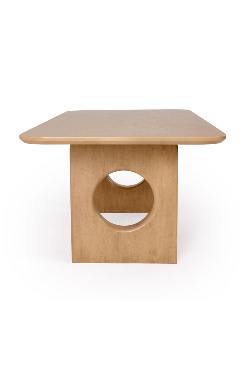 White Oak Veneer Dining Table | OROA Modern Oshana | Oroatrade.com