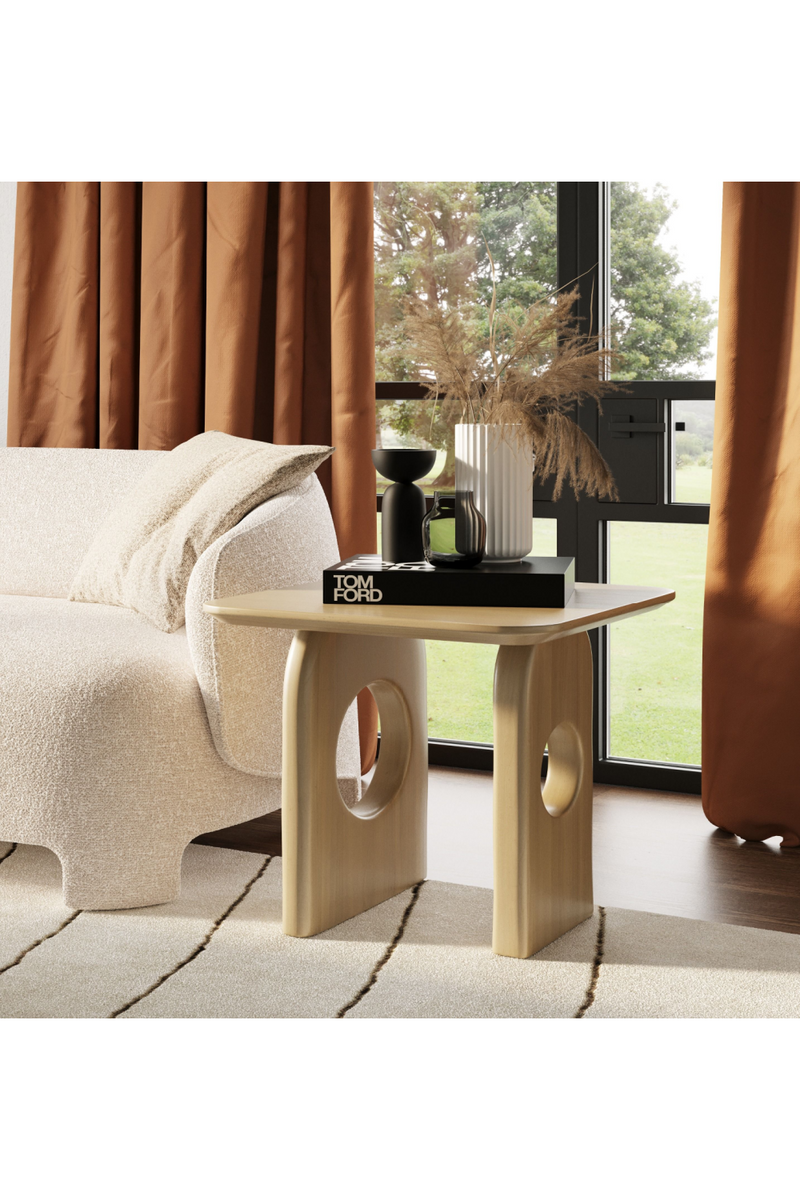 White Oak End Table | OROA Modern Oshana | Oroatrade.com