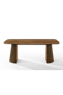 Herringbone Walnut Dining Table | OROA Modern Sacks | Oroatrade.com
