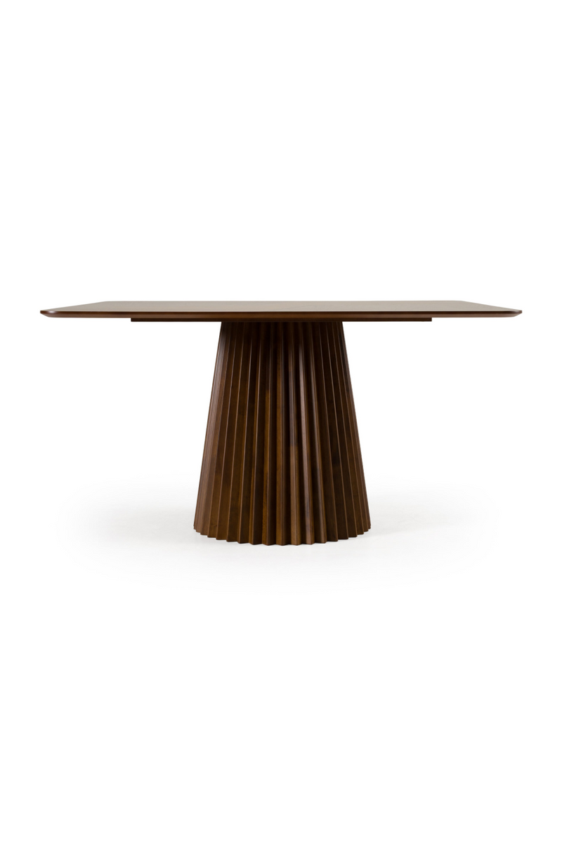 Square Walnut Dining Table | OROA Modern Platte | Oroatrade.com