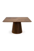 Square Walnut Dining Table | OROA Modern Platte | Oroatrade.com