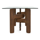 Hospitality furniture - Clear Glass Dining Table - www.oroatrade.com