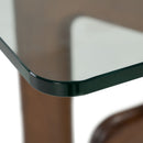 Hospitality furniture - Clear Glass Dining Table - www.oroatrade.com