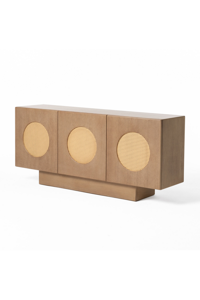 White Oak 3-Door Sideboard | OROA Modern Oshana | Oroatrade.com