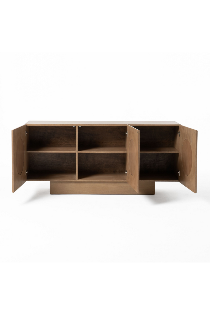 White Oak 3-Door Sideboard | OROA Modern Oshana | Oroatrade.com