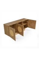 White Oak 3-Door Sideboard | OROA Modern Oshana | Oroatrade.com
