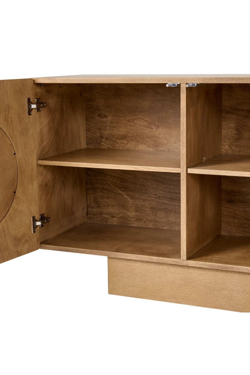 White Oak 3-Door Sideboard | OROA Modern Oshana | Oroatrade.com