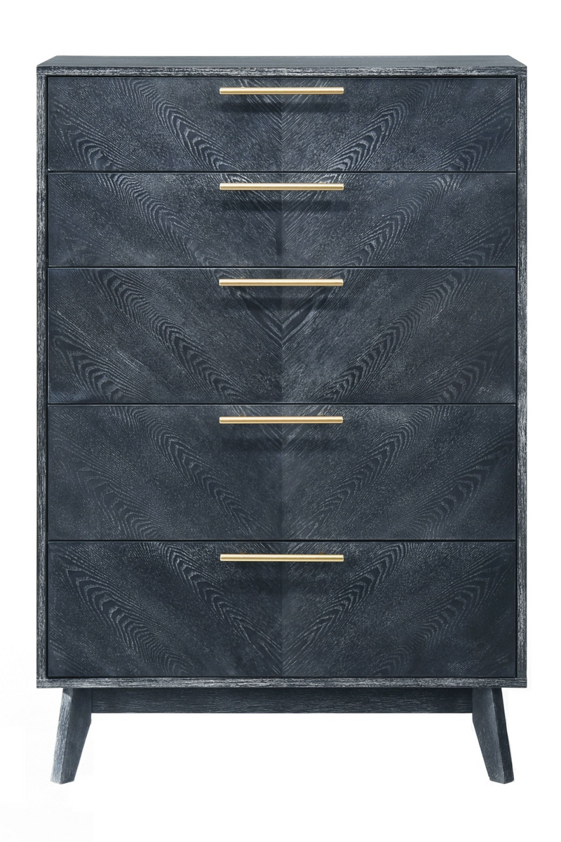 Gray Ash 5-Drawer Chest | OROA Modern Diana | Oroatrade.com