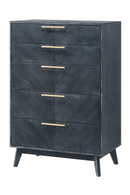 Gray Ash 5-Drawer Chest | OROA Modern Diana | Oroatrade.com