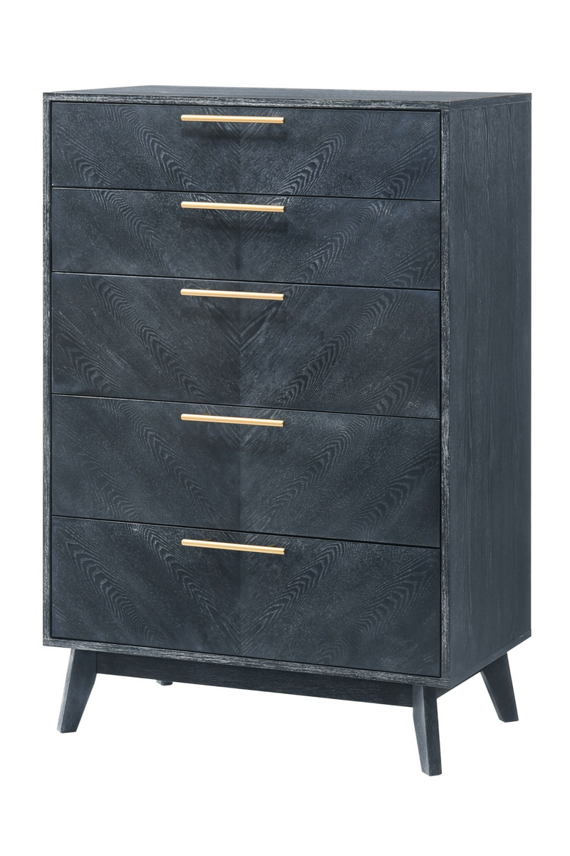 Gray Ash 5-Drawer Chest | OROA Modern Diana | Oroatrade.com