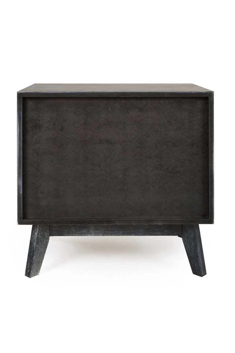 Gray Ash 2-Drawer Nightstand | OROA Modern Diana | Oroatrade.com