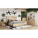 Reeded Wood 4-Drawer Chest | OROA Modern Santa Monica | Oroatrade.com