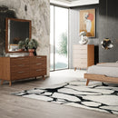 6-Drawer Walnut Dresser | OROA Modern Soria