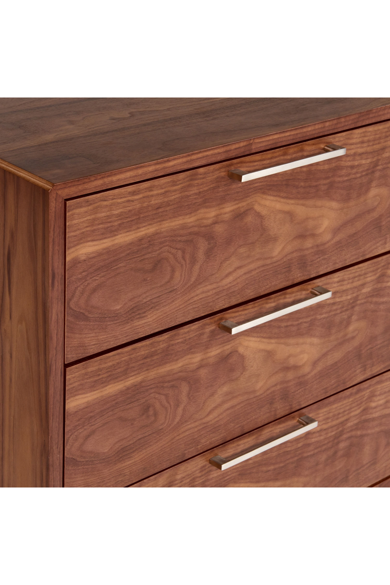 6-Drawer Walnut Dresser | OROA Modern Soria | Oroatrade.com