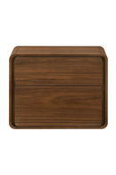 Solid Wood 2-Drawer Nightstand | OROA Modern Dustin  | Oroatrade.com