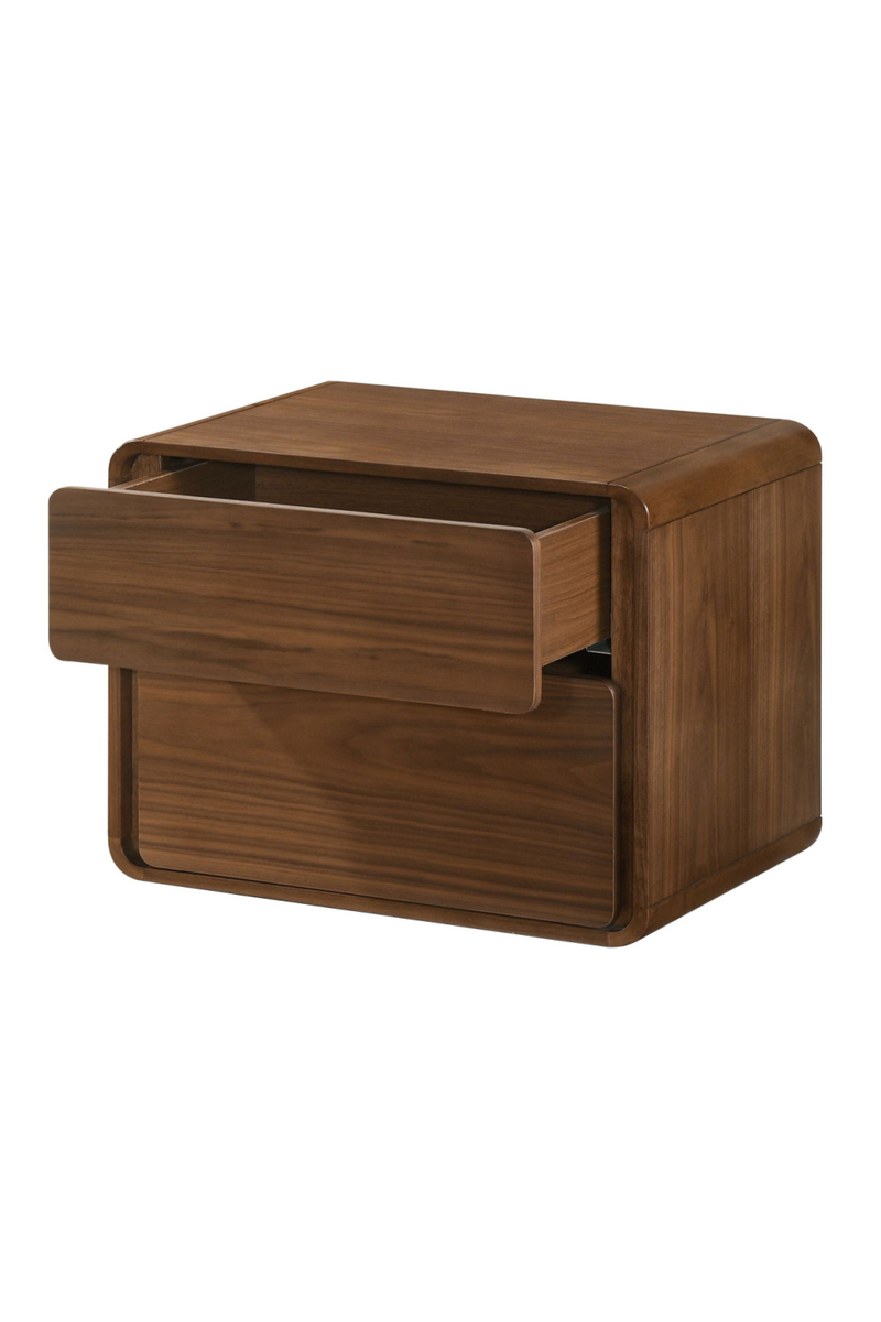 Solid Wood 2-Drawer Nightstand | OROA Modern Dustin  | Oroatrade.com